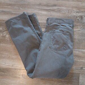 Old Navy Grey Blue Steel Straight Leg Zip Fly Mens 5 Pocket Pants W33 L32